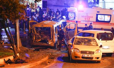تركيا  ضحية 12 اعتداء إرهابياً عام 2016