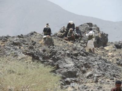 جبل كساد تحت سيطرة المقاومة بمديرية الزاهر بالبيضاء بعد معارك عنيفة مع الحوثيين وقوات صالح