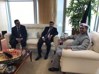 وزير النفط اليمني بحث امكانية تكرير النفط الكويتي في مصافي عدن