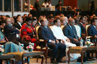 نص كلمة الرئيس هادي أمام أعضاء رابطة الدول المطلة على المحيط الهندي بأندونيسيا ( صور)
