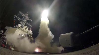 أول إجراء تتخذه روسيا ضد أمريكا بعد الهجوم الصاروخي على قاعدة عسكرية سورية