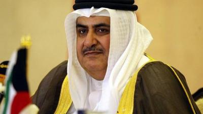 وزير الخارجية البحريني : الدوحة تصعد عسكرياً