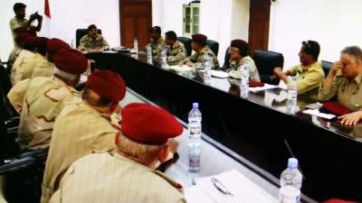 إجتماع لقادة وحدات القوات المسلحة يناقش آليات وبرامج الارتقاء بالجاهزية القتالية