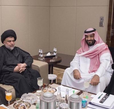 الوزير السعودي السبهان يبرر لزيارة رجل الدين " الشيعي " مقتدى الصدر إلى السعودية