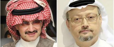 الكاتب السعودي " خاشقجي " يكشف ماذا قال له الأمير وليد بن طلال قبل توقيفه