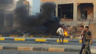 الرواية الرسمية للعملية الإنتحارية التي إستهدفت أحد المعسكرات الأمنية في عدن وخلفت عشرات القتلى والجرحى