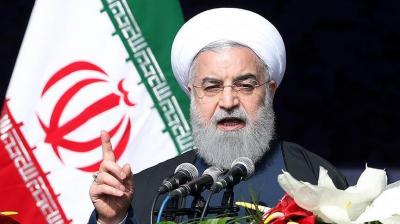 الرئيس الإيراني يعلّق على إلغاء ترامب الإتفاق النووي الإيراني 