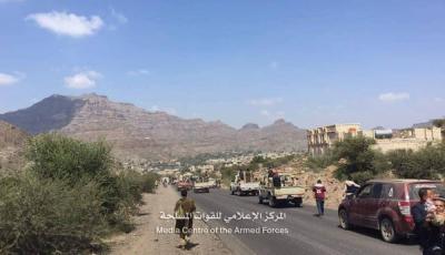 قوات الجيش الوطني تستكمل تحرير مدينة "دمت القديمة" في الضالع