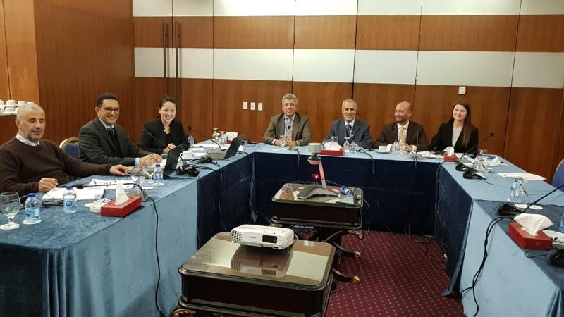 لجنة تسيير المشاريع المدعومة من الإتحاد الأوروبي تعقد إجتماعاً في الأردن