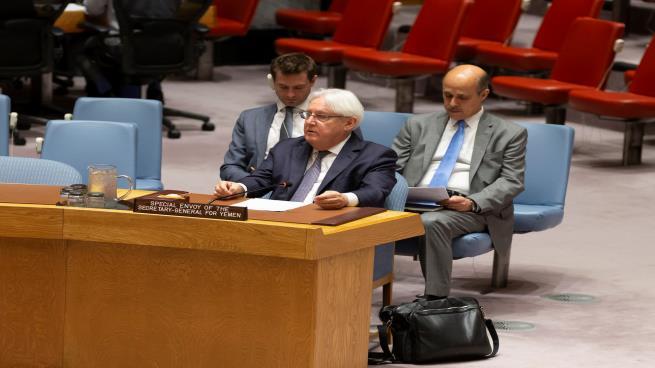 أبرز ما جاء في إحاطة المبعوث الأممي " غريفيث " أمام مجلس الأمن بشأن تنفيذ اتفاق استوكهولم