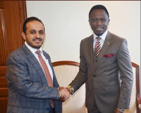 السفير عبد السلام العواضي يبحث مع امين عام وزارة الخارجية الكينية العلاقات الثنائية بين البلدين