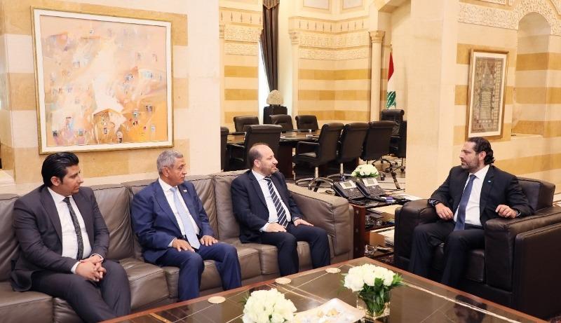 رئيس الوزراء اللبناني يستقبل وزير التخطيط والتعاون الدولي اليمني