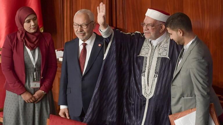 البرلمان التونسي ينتخب رئيس حركة النهضة راشد الغنوشي رئيسا له