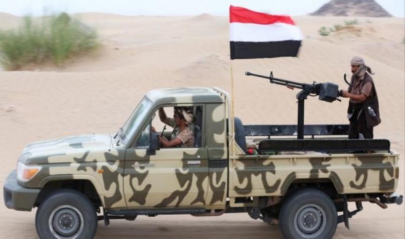 قوات الجيش الوطني بشبوة تأمن طريق الخط الدولي وتسيطر على منطقة العرم 
