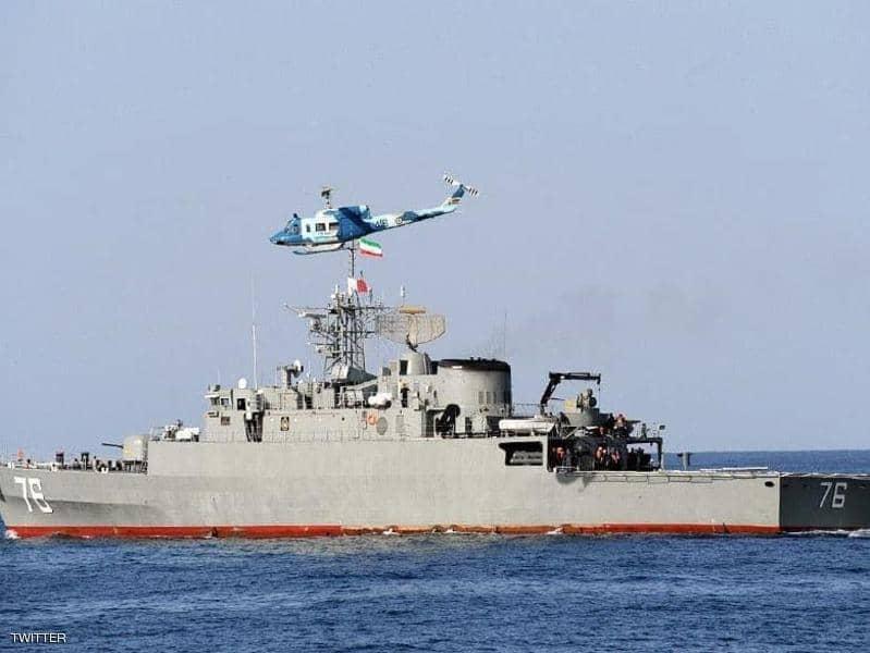 مدمرة إيرانية تقصف سفينة بالخطأ.. وأنباء عن مقتل العشرات