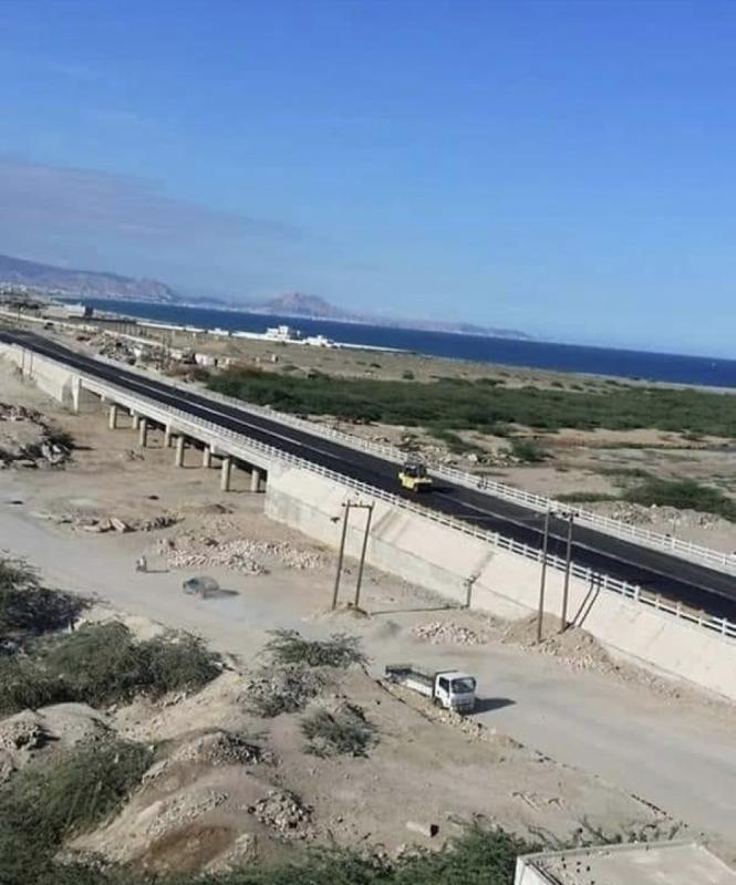 افتتاح اكبر جسر في اليمن بتمويل كويتي ( صوره)