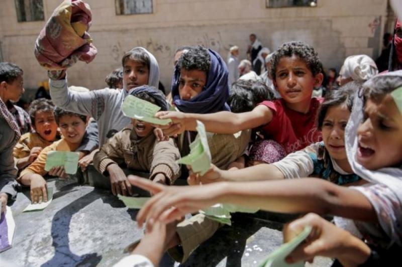 الصليب الأحمر الدولي : 66% من اليمنيين لا يملكون أي طعام