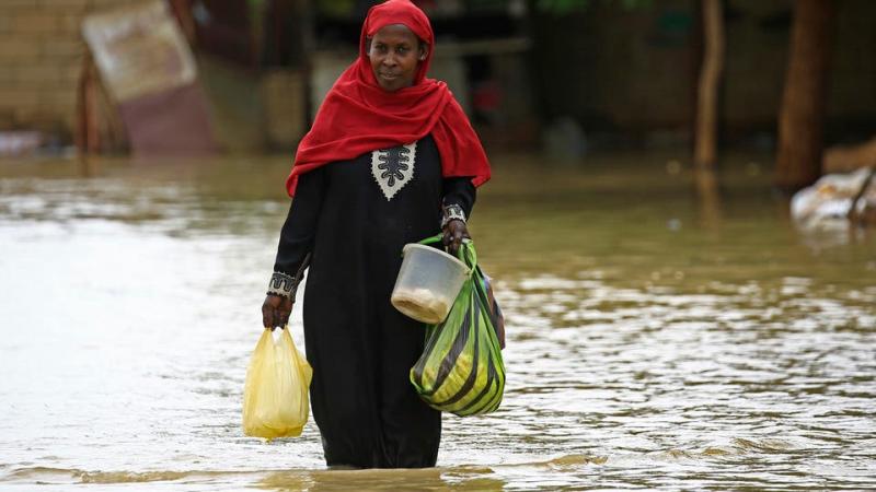 السودان يعلن الطوارئ بسبب الفيضانات 