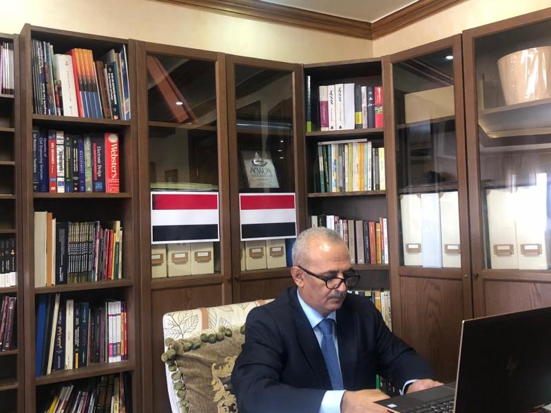 اليمن تشارك في الاجتماع الطارئ لمجلس الوزراء العرب المسؤولين عن البيئة بشأن خزان صافر