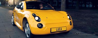 تعرف على سيارة Luca الكهربائية المصنوعة من النفايات