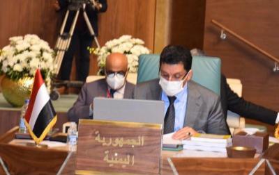 بن مبارك متحدثاً أمام وزراء الخارجية العرب : شعبنا اليمني يتصدى للعدوان الايراني على منطقتنا العربية