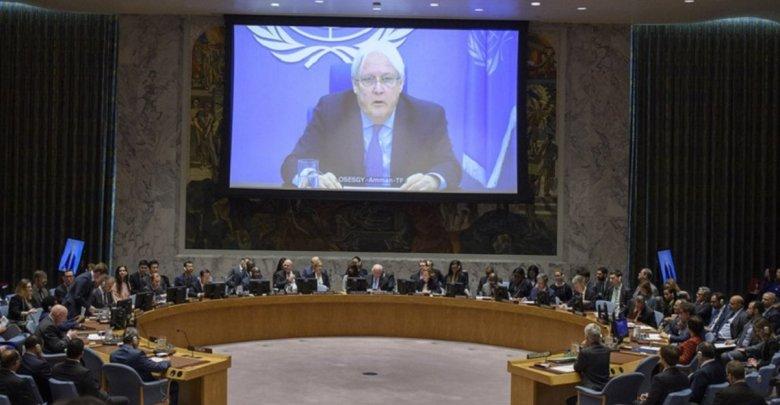  أبرز ما قاله المبعوث الأممي " غريفيث " في إحاطته أمام مجلس الأمن بشأن الأوضاع في اليمن