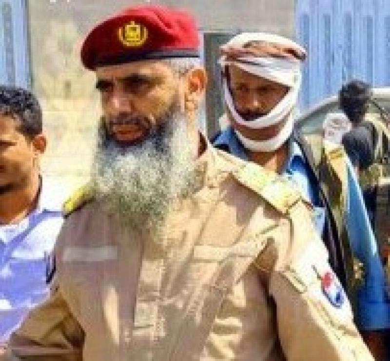 الإعلان عن وفاة العميد جواس قائد محور أبين التابع للإنتقالي