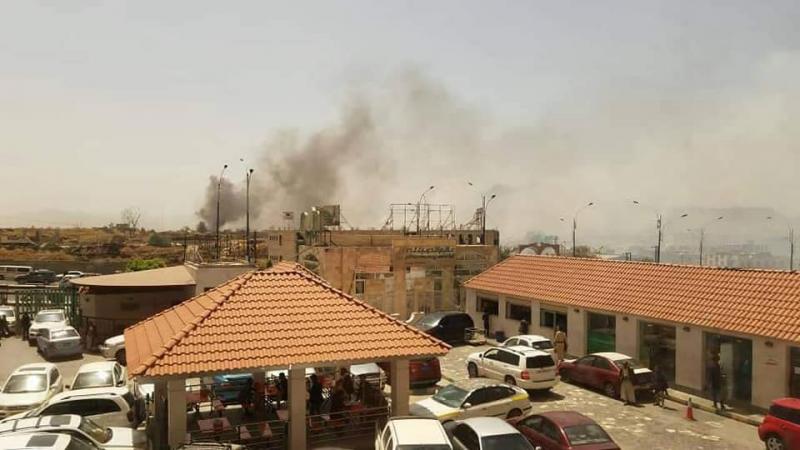 عاجل : بالصور .. غارات جوية متواصلة على العاصمة صنعاء