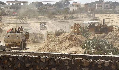 الجيش المصري يأمر بإخلاء رفح لإقامة منطقة عازلة مع غزة