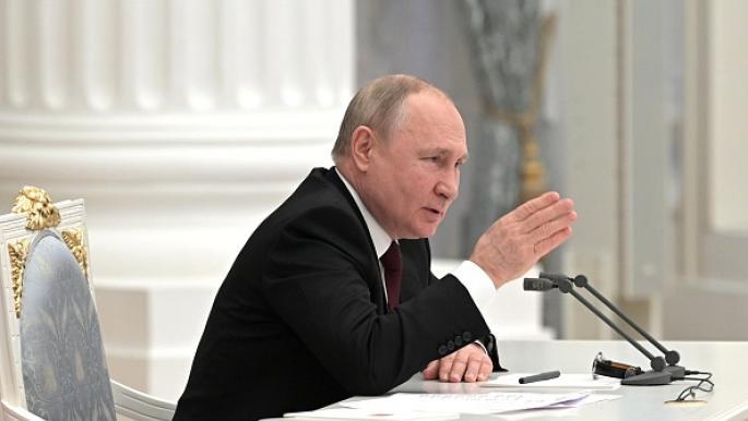 بوتين يعترف بدونيتسك ولوغانسك جمهوريتين مستقلتين عن أوكرانيا