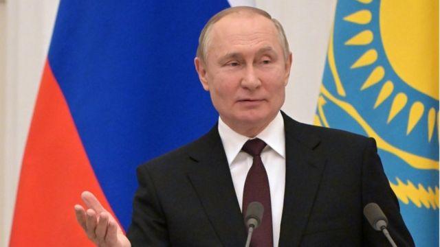 بوتن يوجه رسالة بشأن شبه جزيرة القرم