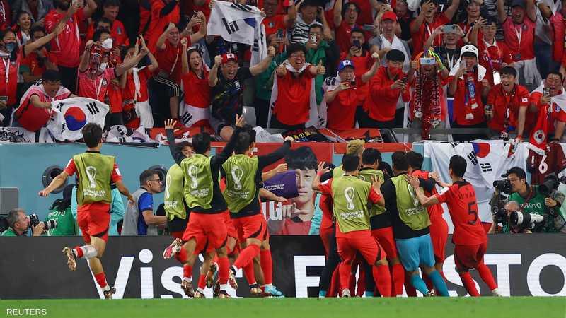  كوريا الجنوبية تتأهل والأوروغواي تودع المونديال