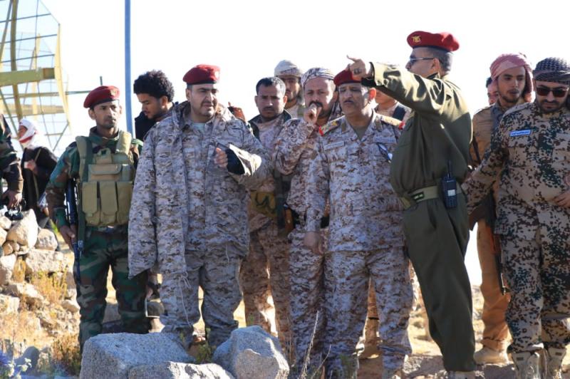 اللجنة العسكرية الأمنية المشتركة تزور مواقع الجيش في جبل صبر