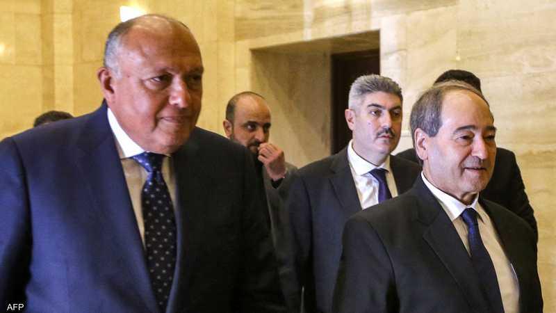 وزير الخارجية السوري يصل القاهرة