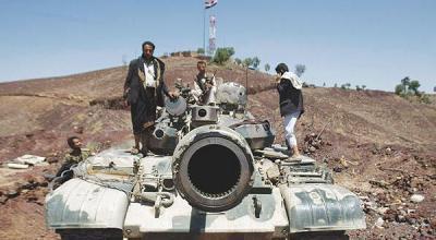 قائمة بالترسانة العسكرية التي نهبها مسلحو الحوثي من اللواء الثالث حماية رئاسية