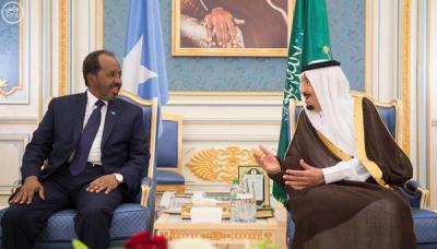 الرئيس الصومالي يزور الرياض .. واليمن الهدف الرئيسي لتلك الزيارة ( صورة)