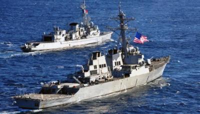 البحرية الأمريكية تكشف تفاصيل إحتجازها لسفينة أسلحة كانت في طريقها إلى اليمن 
