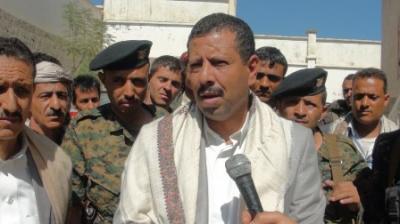 شاهد بالصور .. محاولة إغتيال القيادي الحوثي " اللواء الشامي "  تودي بحياة سائقة وإصابة 5 من مرافقيه حالة أحدهم حرجة 