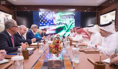 إجتماع سعودي - أمريكي في مدينة جدة  وملفات اليمن وسوريا تتصدر المباحثات ( صوره)