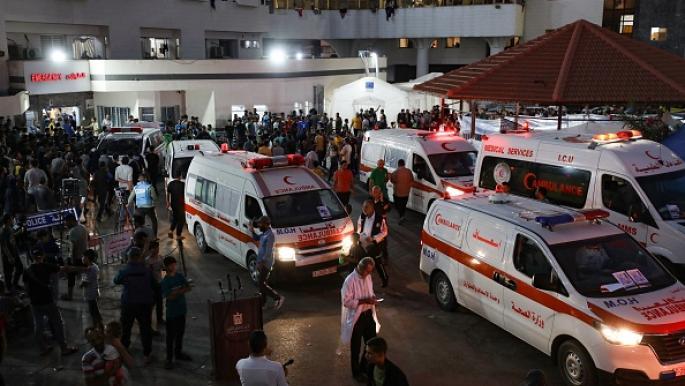 حماس تعلق مفاوضات الرهائن بسبب ما تقوم به إسرائيل تجاه مستشفى الشفاء في غزة