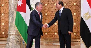 القمة المصرية الأردنية ترفض أي تحرك لتهجير الفلسطينين