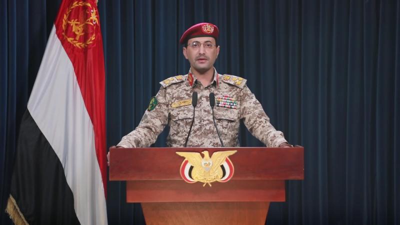 ناطق الحوثيين العسكري يكشف في بيان له عن إشتباك مع عدد من السفن الحربية الأمريكية