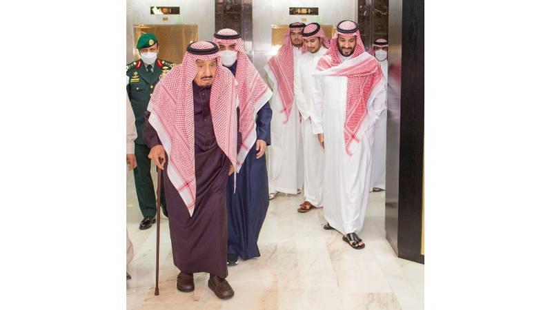 إعلان جديد من الديوان الملكي السعودي بشأن الملك سلمان